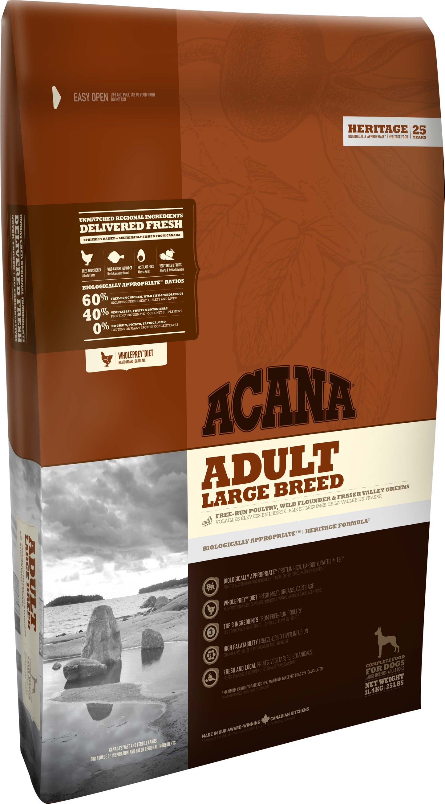 Acana Dog - Heritage - ADULT LARGE BREED