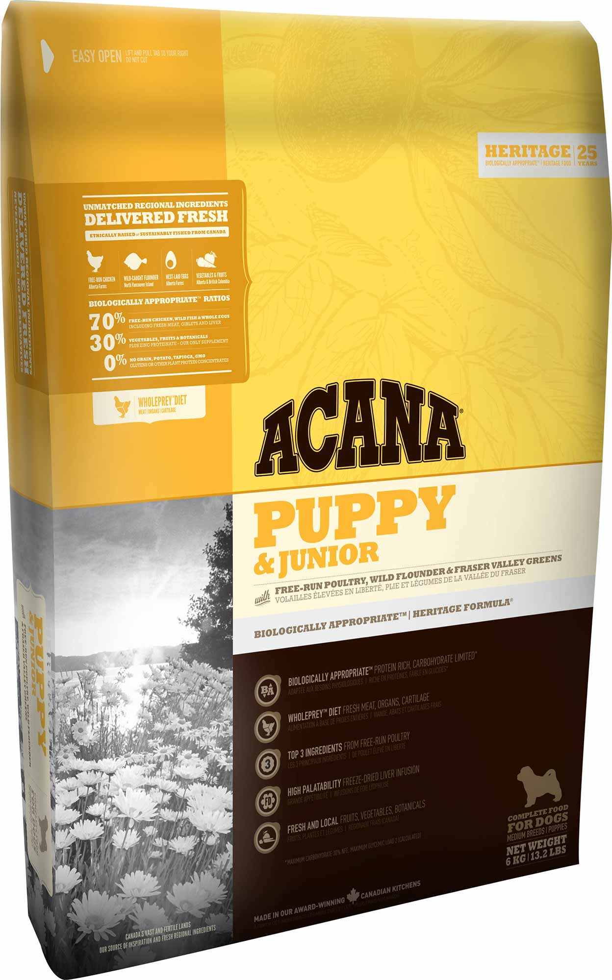 Acana Dog - Heritage - PUPPY & JUNIOR