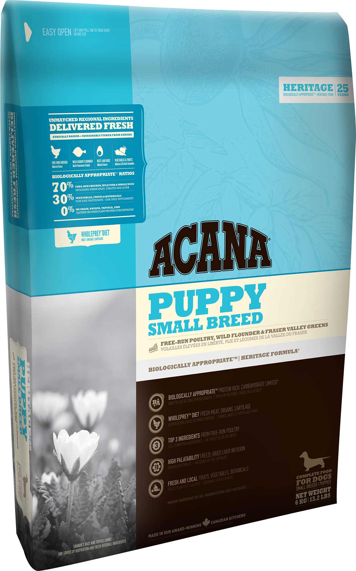 Acana Dog - Heritage - PUPPY SMALL BREED 2 Kg
