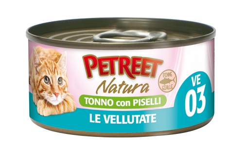 PETREET Vellutata di Tonno e Piselli 70gr x 6pz