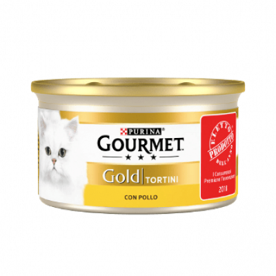 GOURMET GOLD TORTINI CON POLLO 85gr X 12Pz