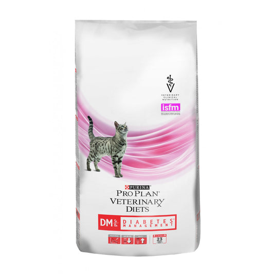 PURINA PRO PLAN VETERINARY DIETS secco gatto DM Diabetes Management St/Ox 1,5KG
