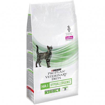 PURINA PRO PLAN VETERINARY DIETS secco gatto HA Hypoallergenic St/Ox 1,5KG