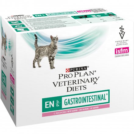 PURINA PRO PLAN VETERINARY DIETS umido gatto EN Gastrointestinal St/Ox con pollo 10X85GR
