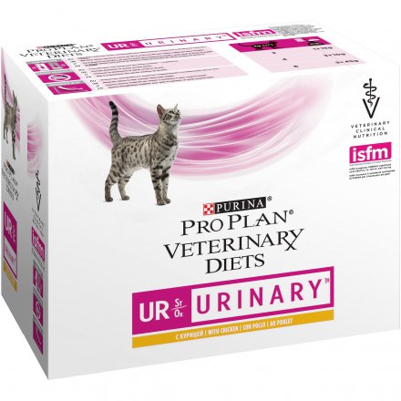 PURINA PRO PLAN VETERINARY DIETS umido gatto UR Urinary St/Ox 10x85gr